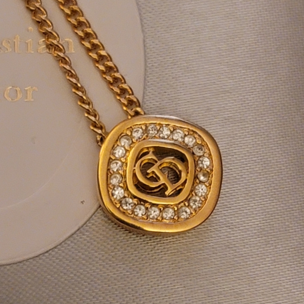 Dior Goldtone Necklace _ BNWT / NEVER WORN/ GERMANY